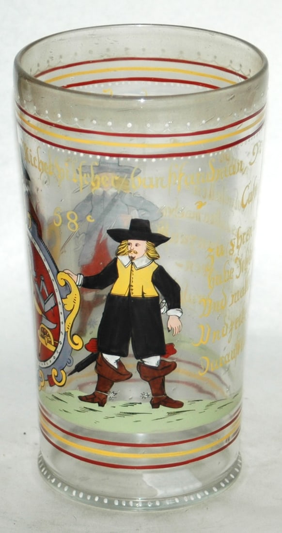 Fritz Heckert Occupational Blacksmith 1880 Beaker - 4
