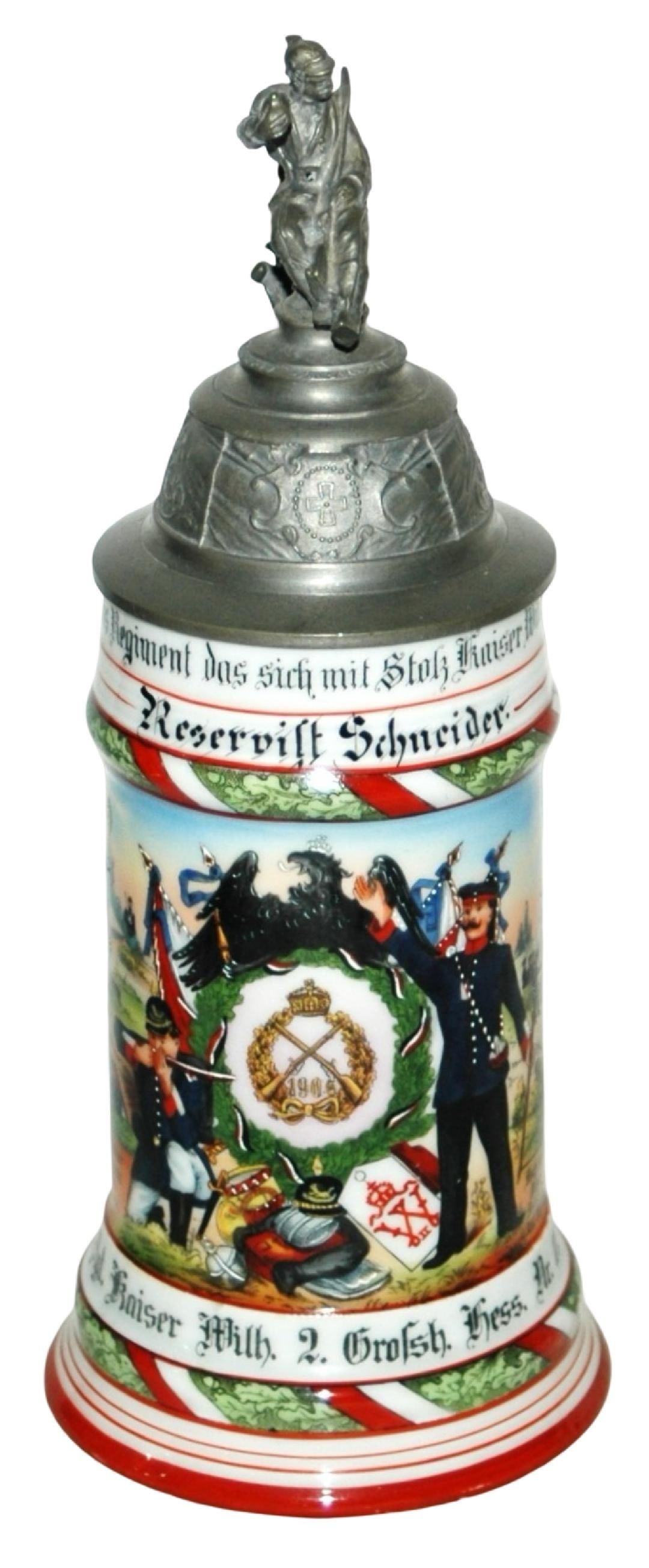 Regimental Hess Nr 116 Shooting Prize Badge Stein (1 of 4)