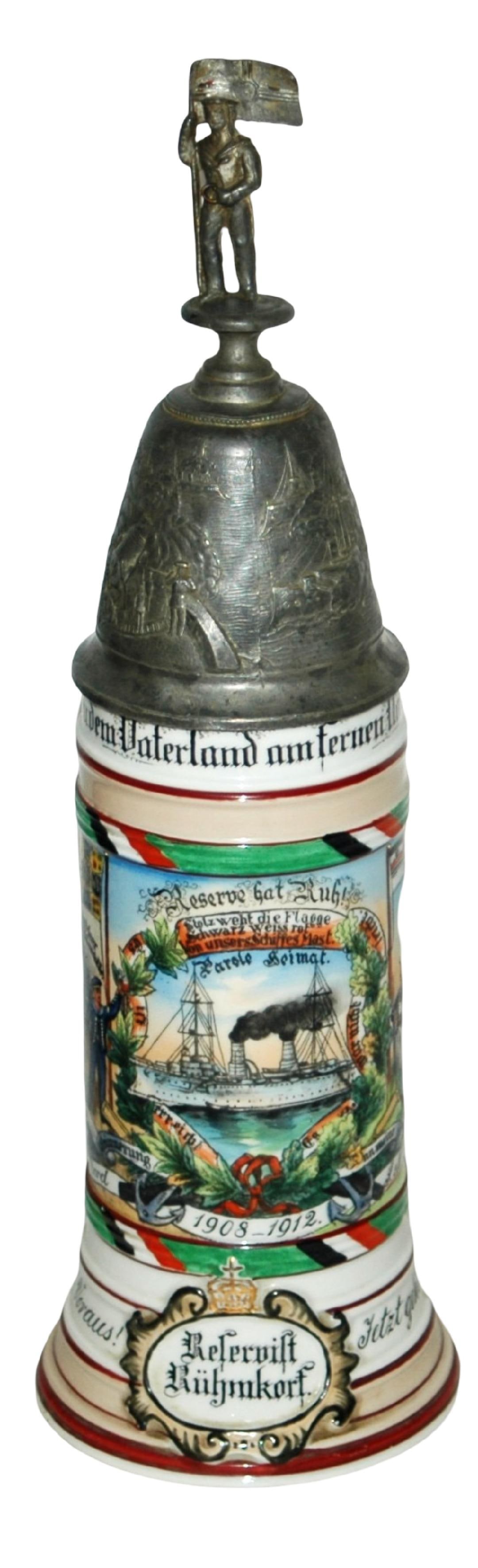 Regimental SMS Hertha Ship Stein Bolt Hinge (1 of 4)