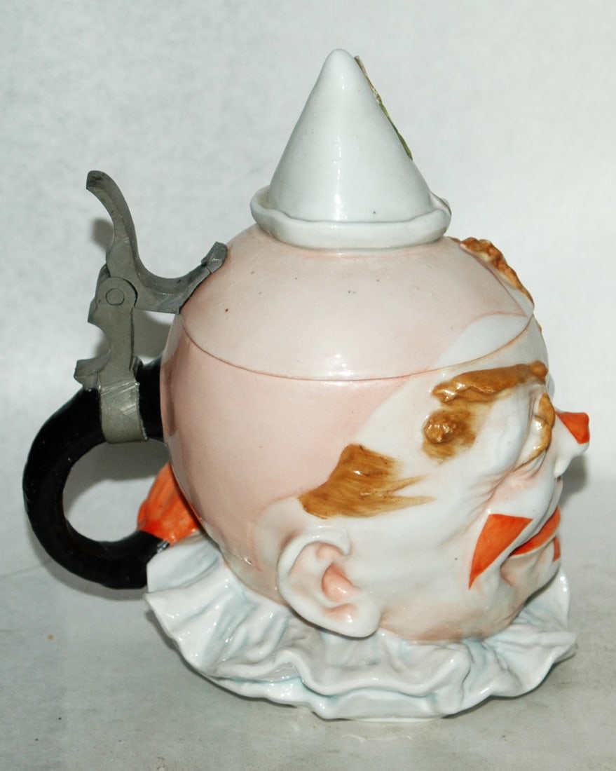 Schierholz Old Time Clown Character Stein - 3