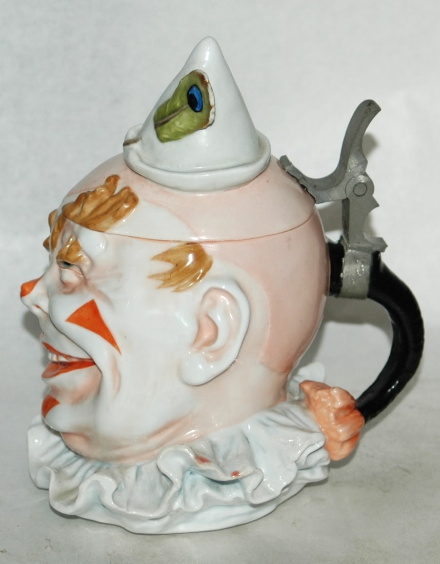 Schierholz Old Time Clown Character Stein - 4