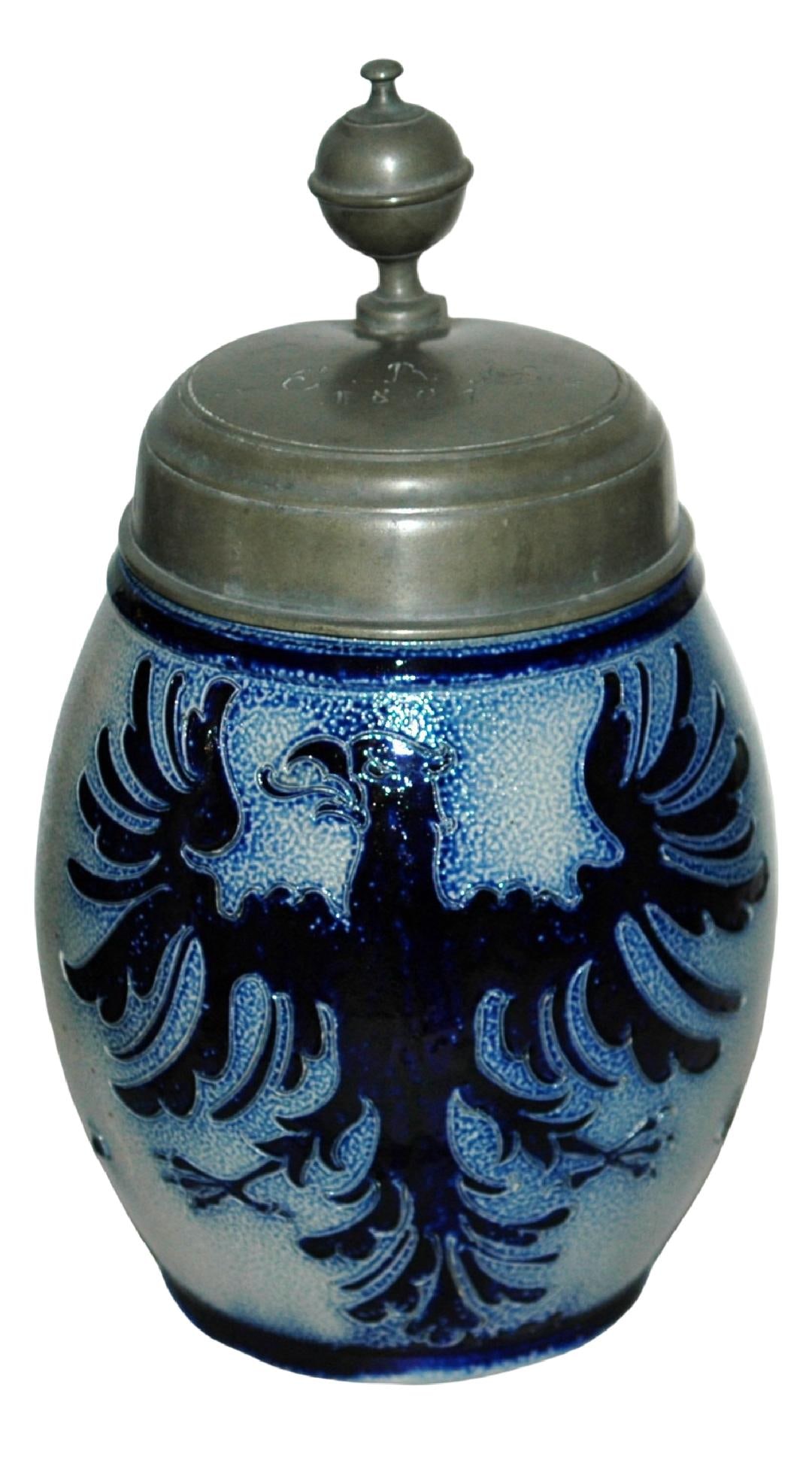 1-1/4L Westerwald Eagle Design Stein 1804 Lid (1 of 5)