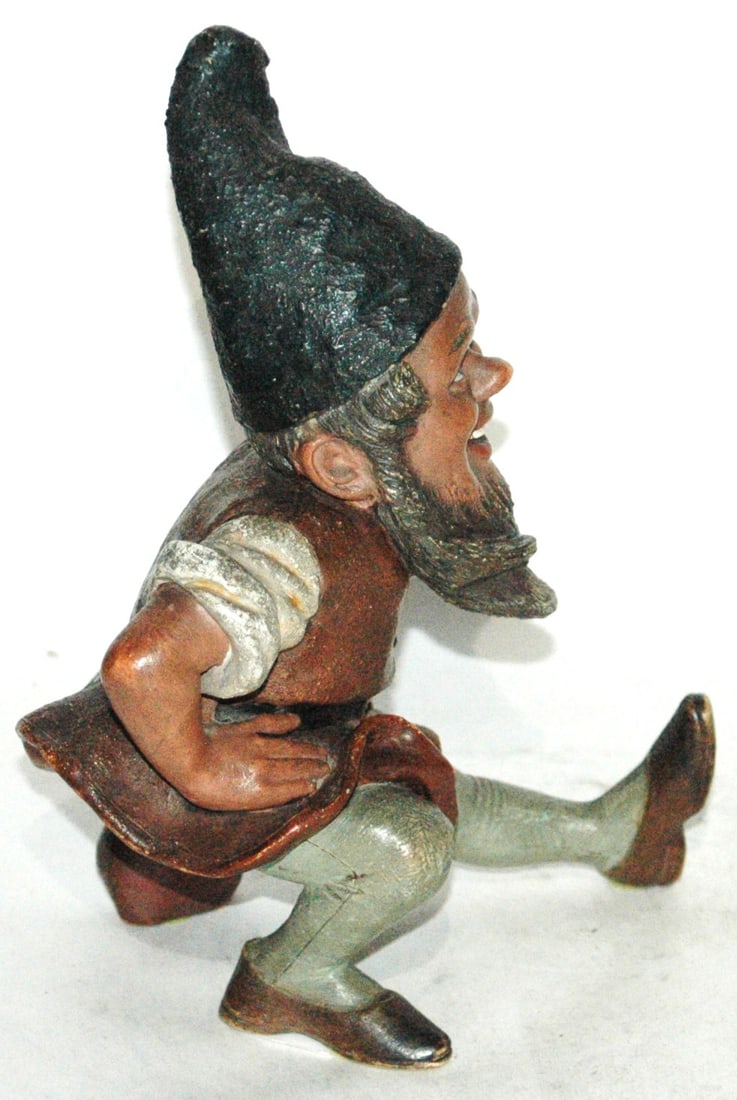 Benard Bloch Terracotta Dancing Dwarf Figure - 3