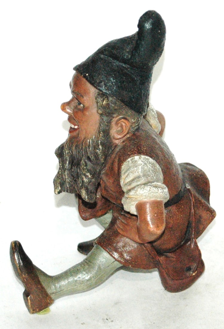 Benard Bloch Terracotta Dancing Dwarf Figure - 4