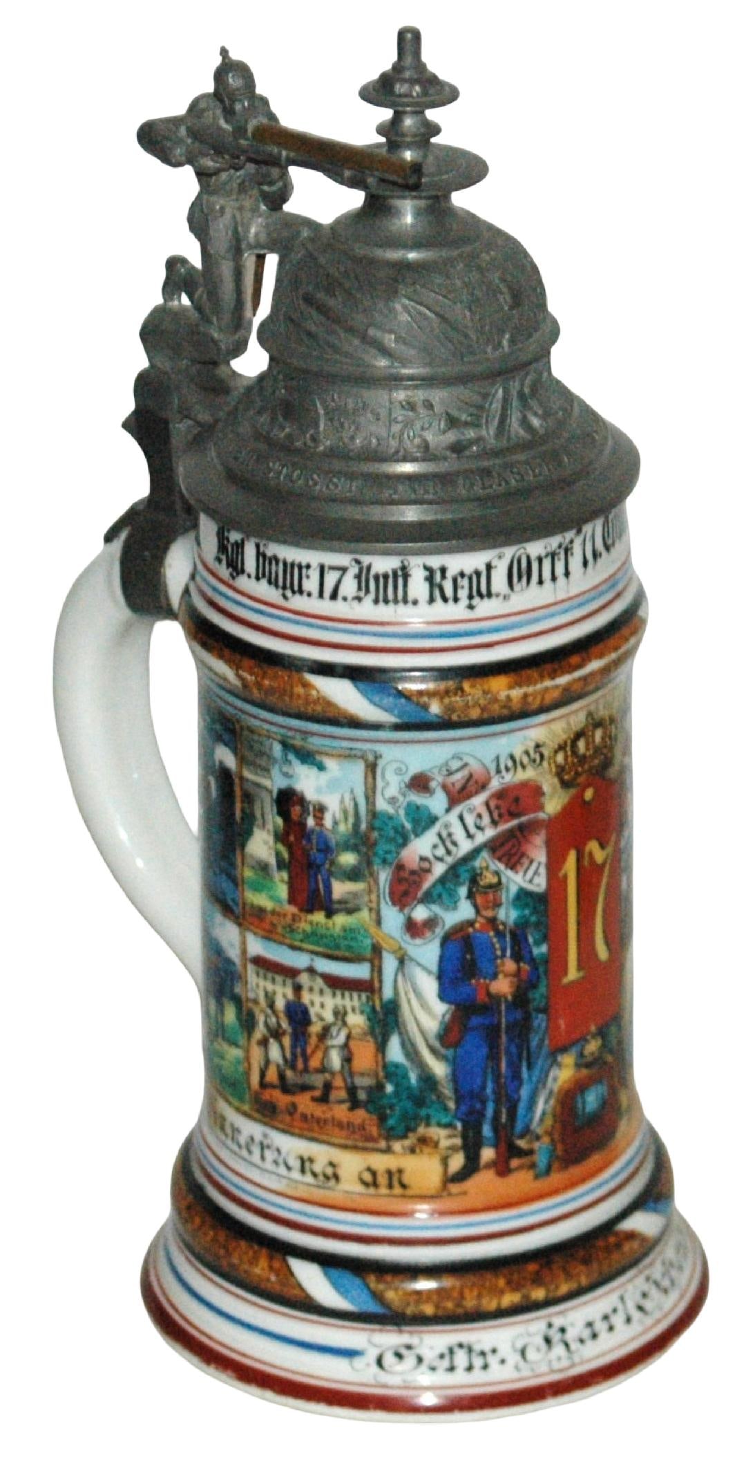 Regimental Bayr 17 Inft Orff 11 Comp. Stein (1 of 5)