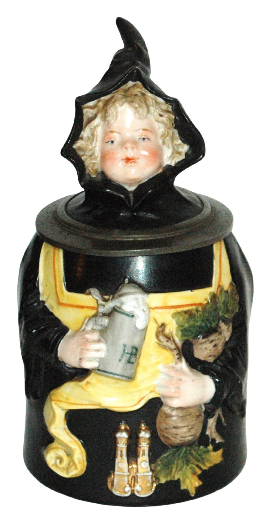 Uncommon Munich Child w HB Stein Character Stein (1 of 4)