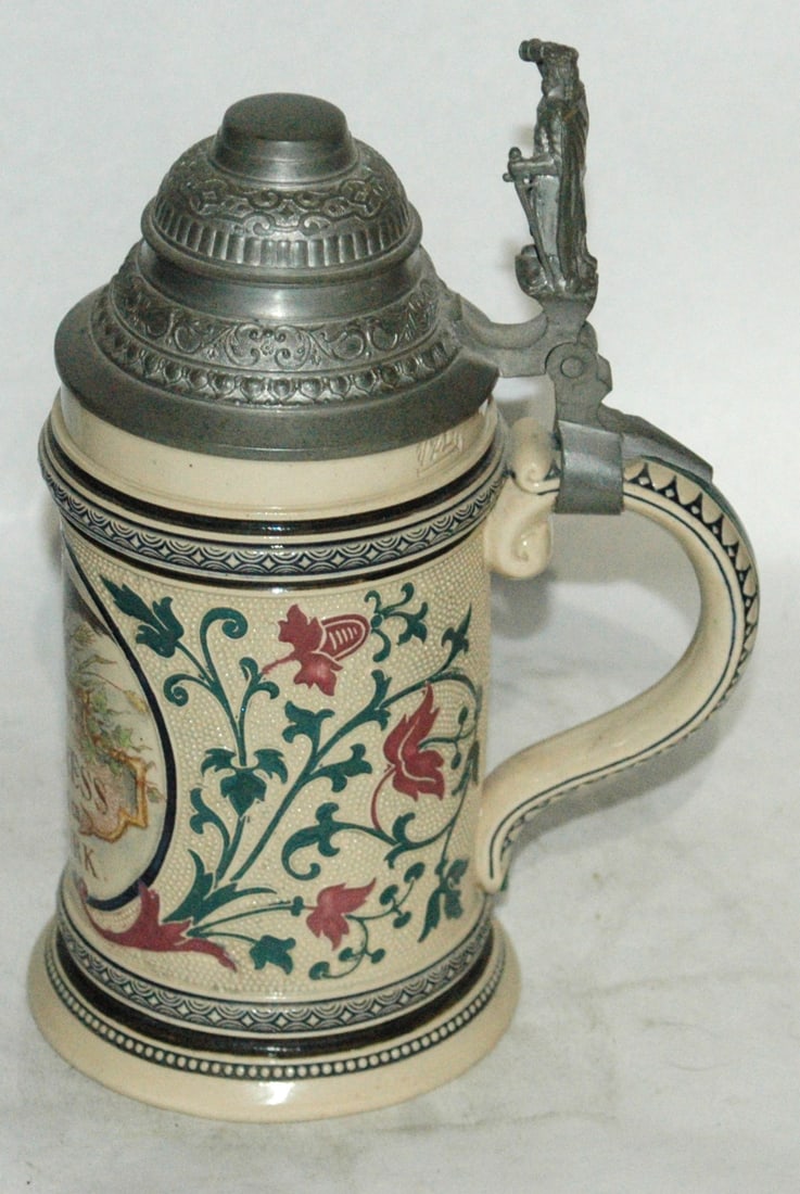 John Kress Brewing Co Advertising Stein - 4