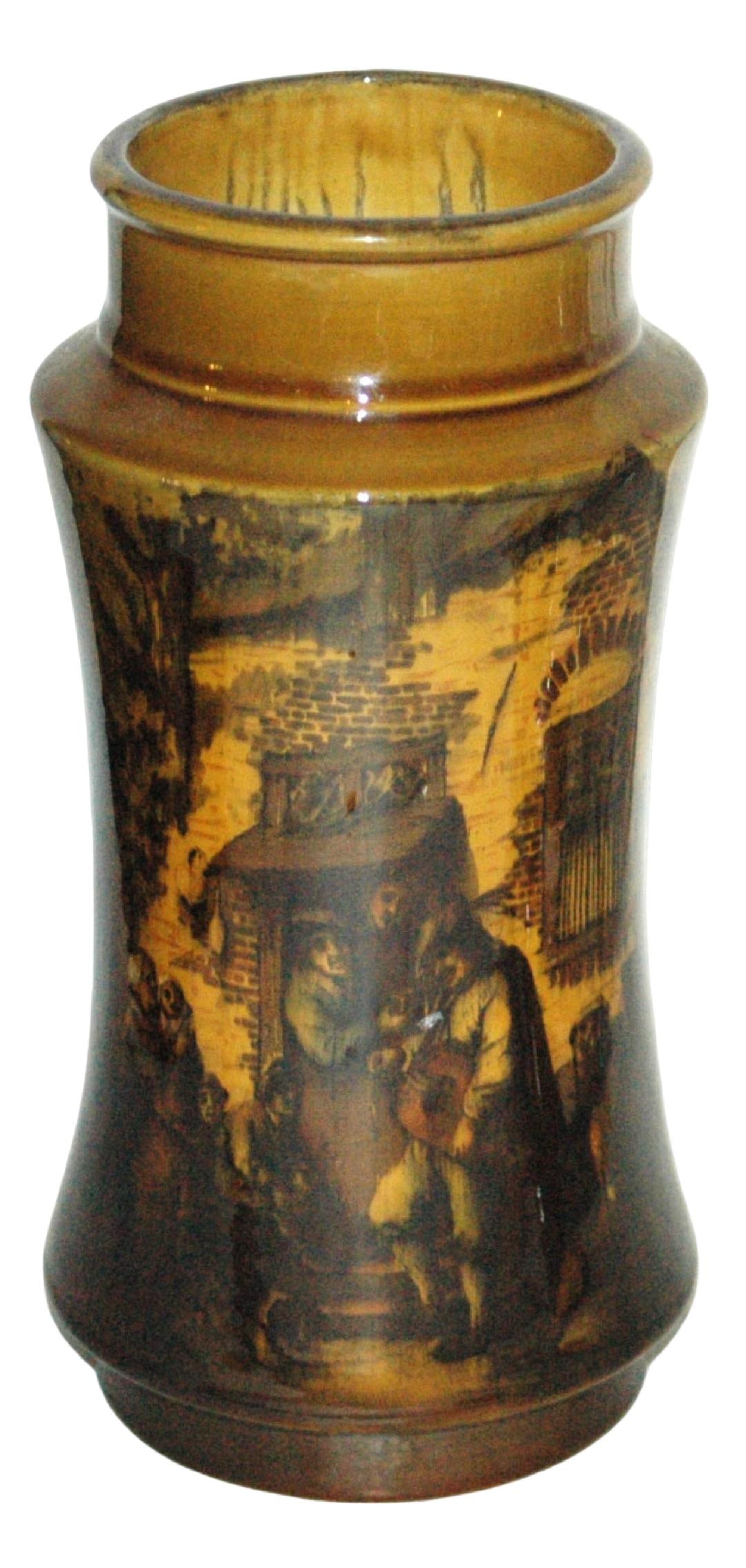 Uncommon Mettlach Rookwood Outdoor Gathering Vase (1 of 3)