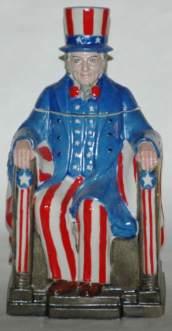 Uncle Sam Character Stein