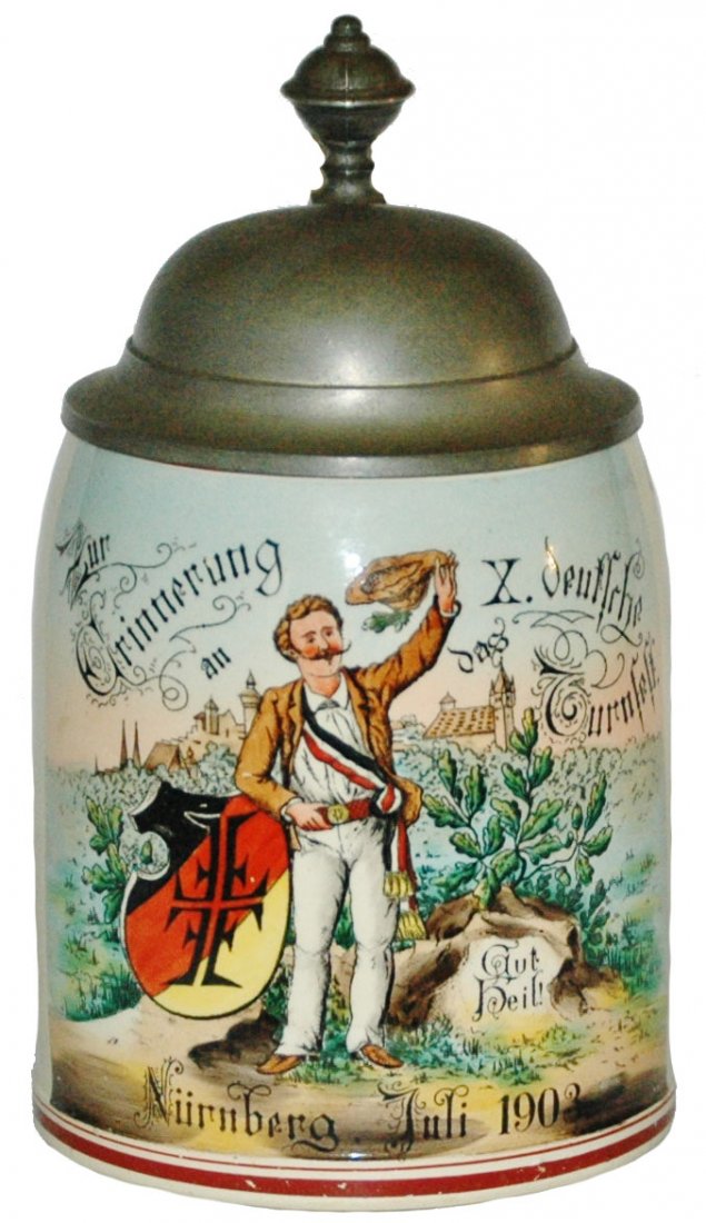 4F Turner POG 1/2 L. Stein: Pottery POG 1/2L. 4F Turner scenes. Mint.