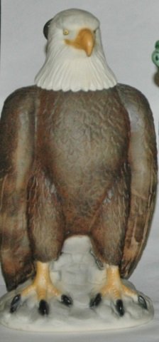 Budweiser Bald Eagle Character Stein: Character Stein 1/2L Porcelain. Bald Eagle. Budweiser. Modern. Mint.