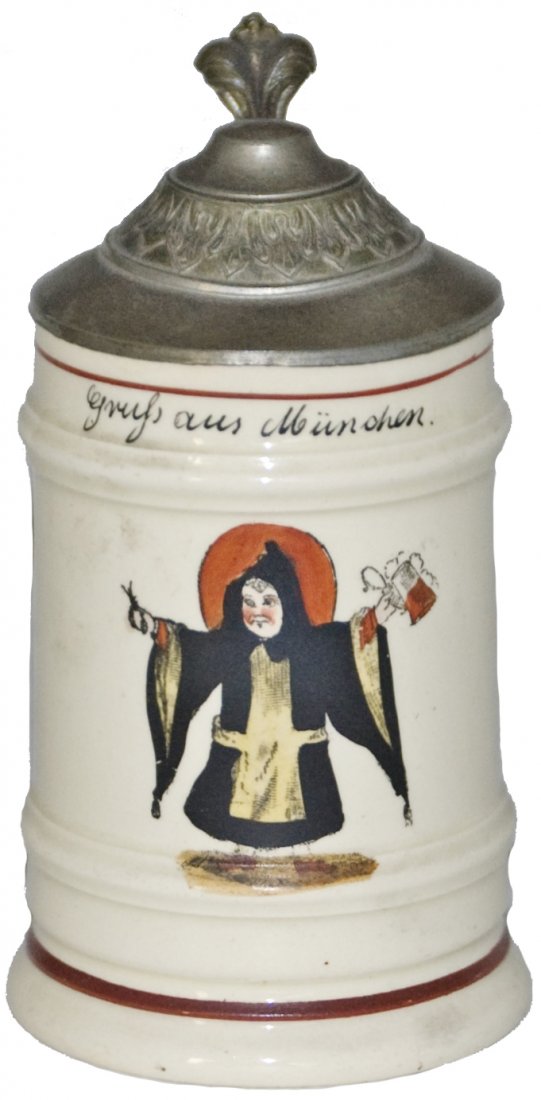 Munich child Pottery 1/8 L. Stein: Pottery POG 1/8L. Munich Child. Mint.