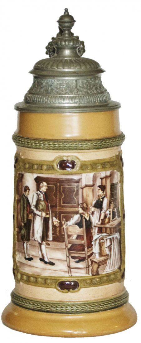 Father & Son Porcelain Hand Painted HR Stein (1 of 1)