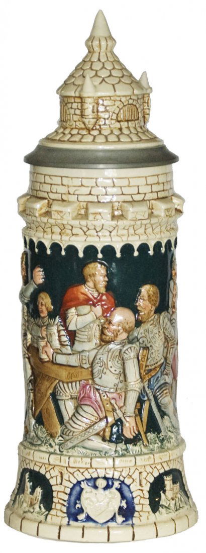 Character Stein Tower w Drinking Knights (1 of 1)