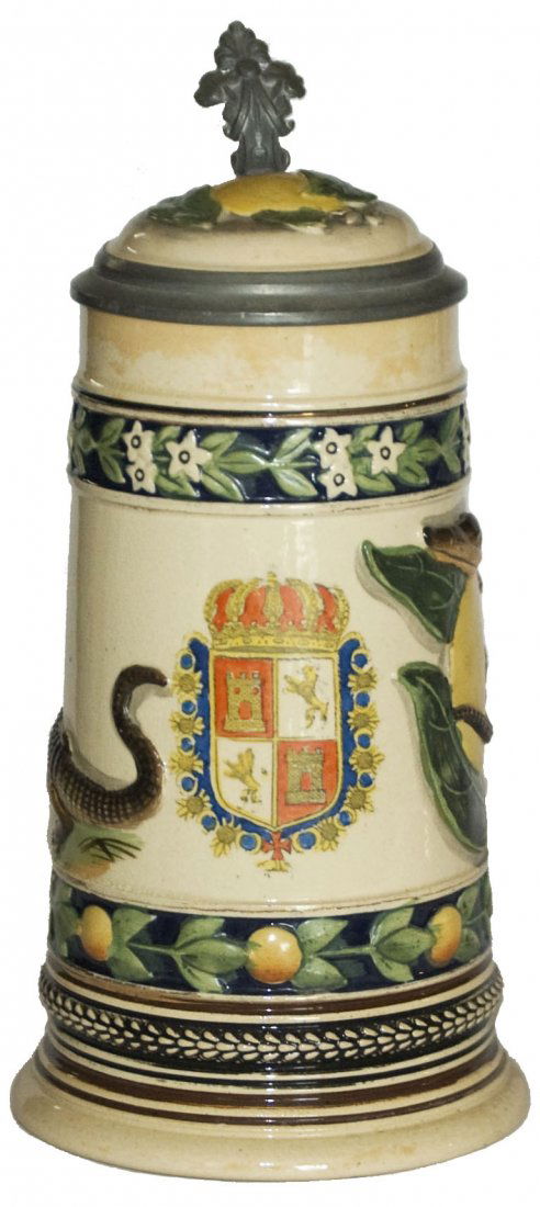St Augustine Florida Stein w Inlay Lid (1 of 3)