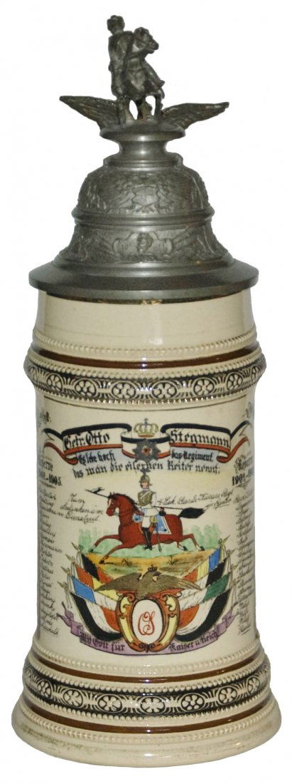 Guard Kurass Berlin Regimental Stein