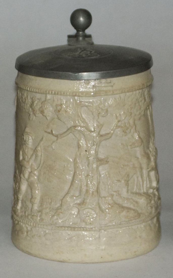 Hunter Stoneware Relief Stein (1 of 1)