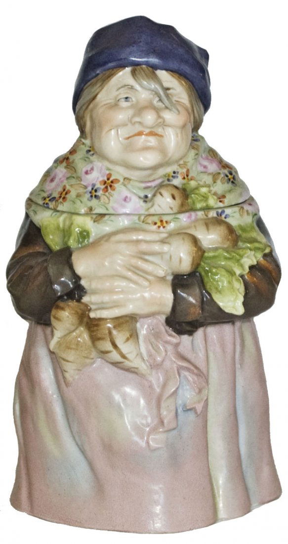 Schierholz Porcelain Radish Lady Character Stein (1 of 2)