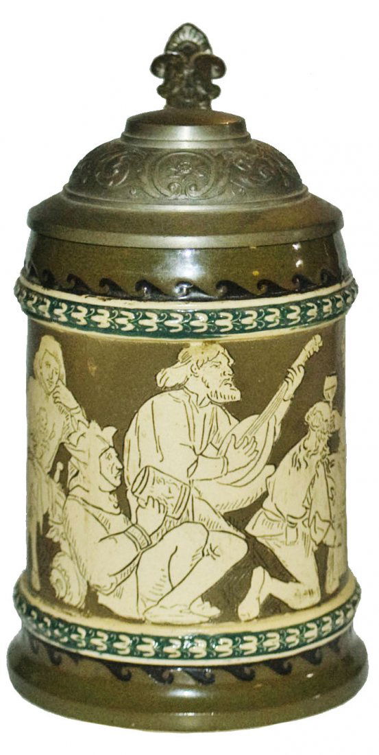 Drinkers & Mandolin Player Gerz stein (1 of 1)