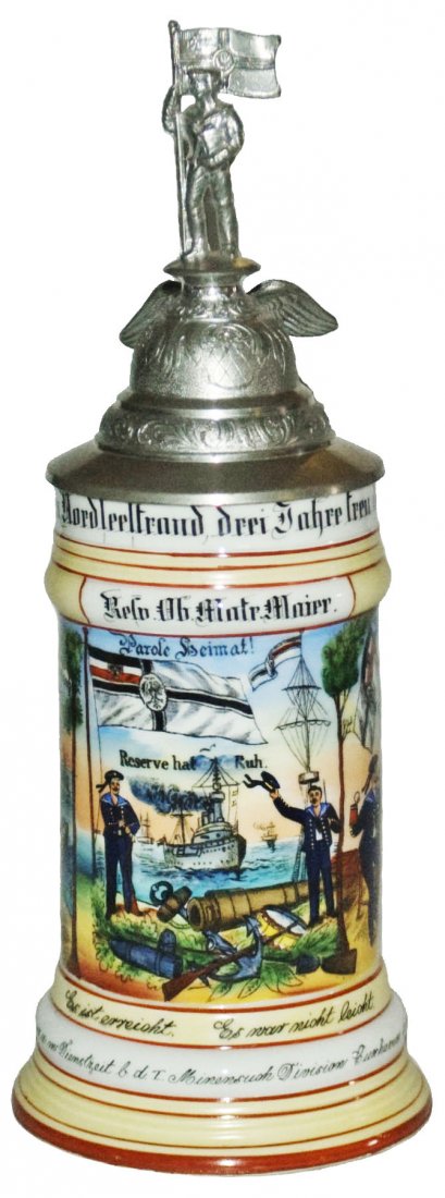 Minensuch Div  Cuxhaven Regimental Stein (1 of 3)