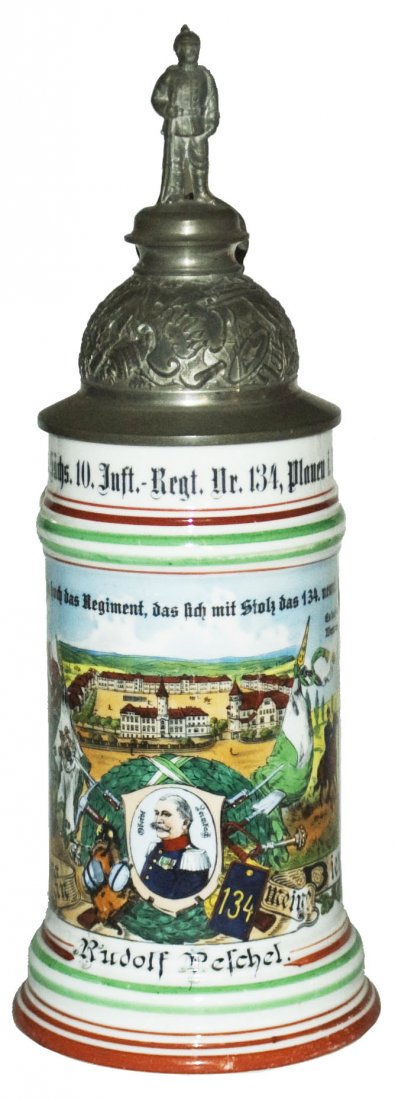 Inft Nr 134 Plauen Regimental Stein (1 of 3)
