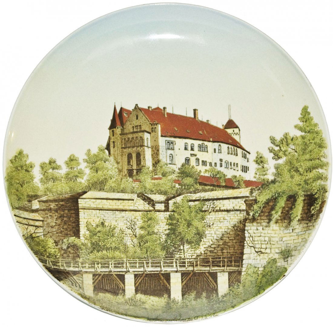 Nurnberg Schloss Mettlach Plaque (1 of 1)