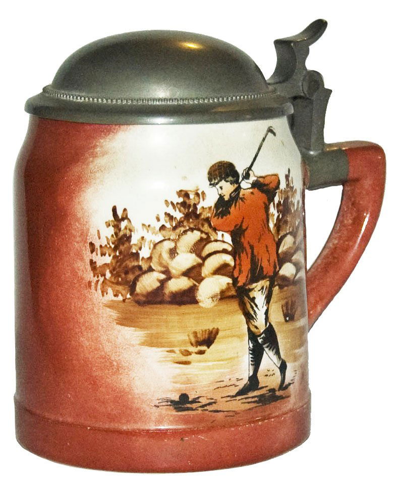 Man in Golf Swing Handel Stein (1 of 1)