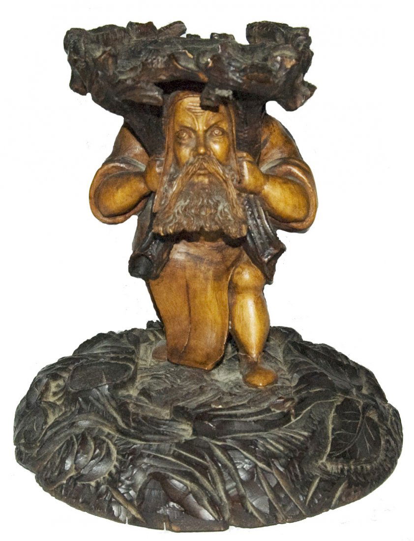 Black Forest Caved Dwarf Branchwork Pipe Rack (1 of 1)