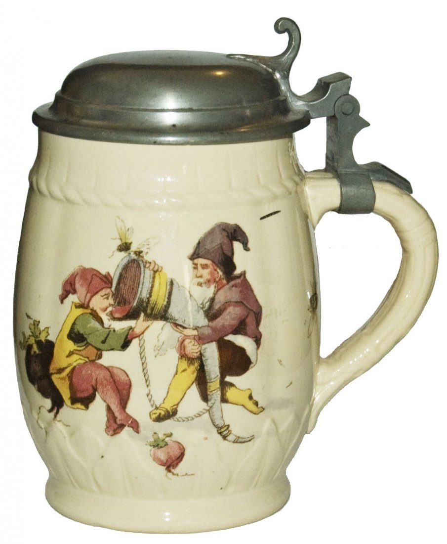 Mettlach PUG w Dwarfs 3/10 L (1 of 1)