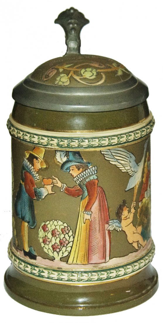 Well Dressed couple Gerz 1/2L Stein (1 of 1)