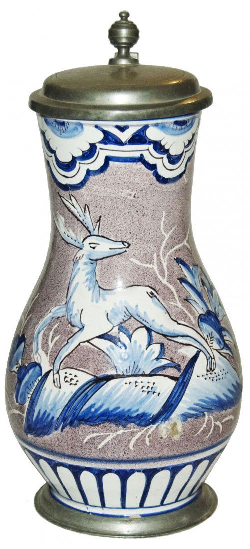 Leaping Stag 1L Salzburg Faience Stein (1 of 1)