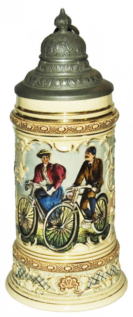 Couple Ride Early Bicycles Hanke Stein (1 of 1)