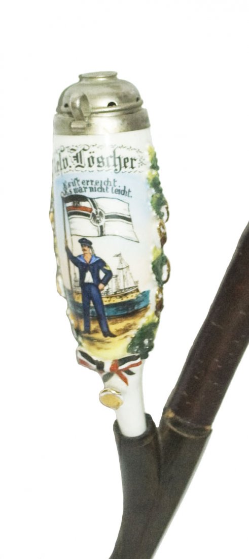 Navy Sailor SMS Whittelbach Regimental Pipe w Covr (1 of 2)