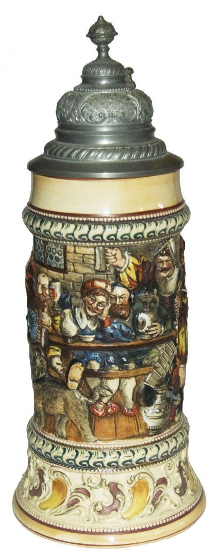 Cavaliers at Table Diesinger Relief Stein (1 of 1)