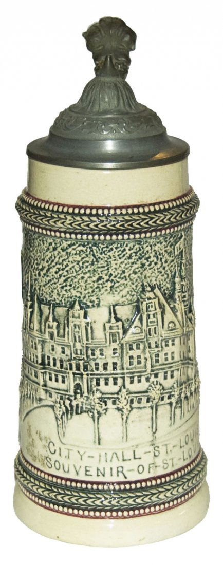 City Hall St Louis Expo 1904 Diesinger Stein (1 of 1)