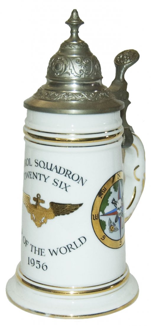 US Cold War Skull & North Pole Map 26th Squadron (1 of 2)