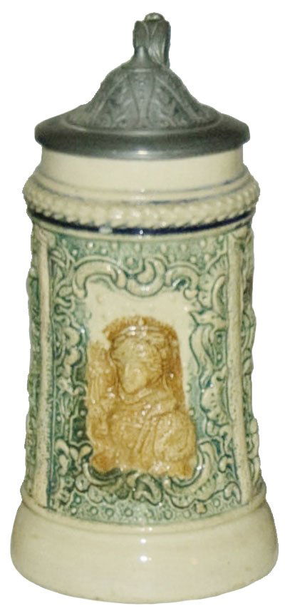 Diesinger 1/16L Mini Stein w Woman Portrait (1 of 1)