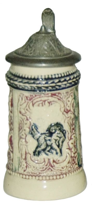 Diesinger 1/16L Mini Stein w Hunting Dog (1 of 1)