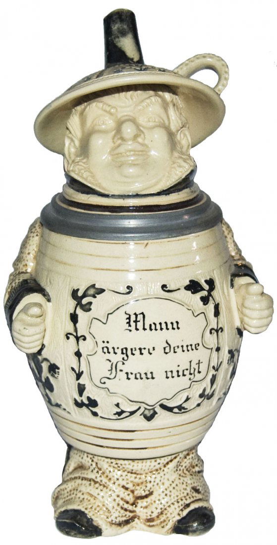 Character Stein Man w Funnel Hat & Verse (1 of 1)