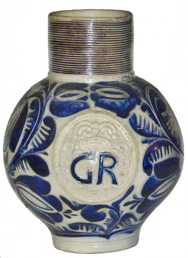 Westerwald Stoneware Scratch & Applied Panel Stein (1 of 1)