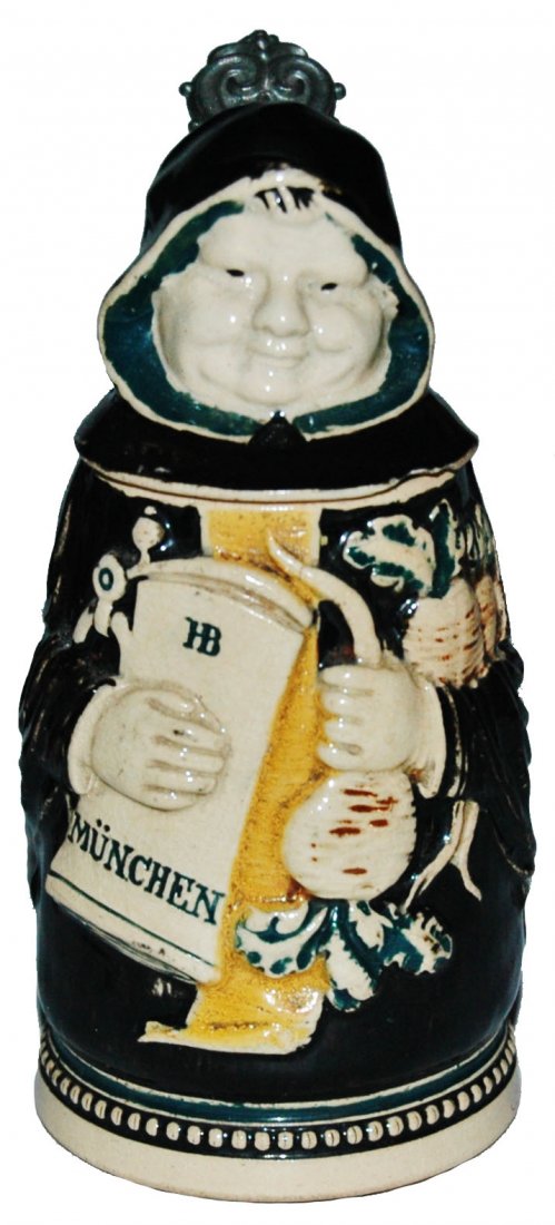 Reinemann Munich Child Character Stein Mustard Pot (1 of 1)