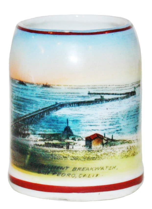 Wheelock Souvenir San Pedro California Mini Stein (1 of 1)