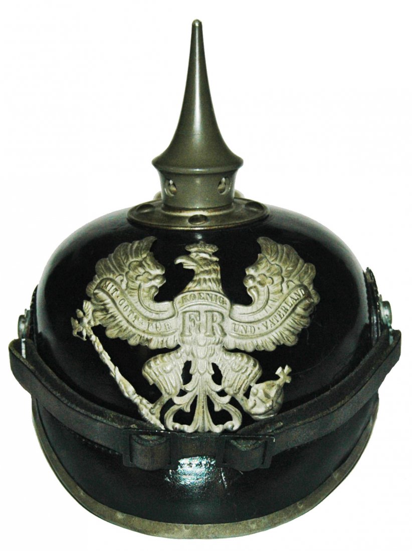 Prussian Eagle Shield Imperial German Helmet (1 of 1)