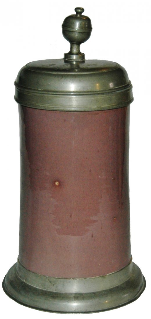 1816 Dated Purple North German Faience Stein (1 of 1)