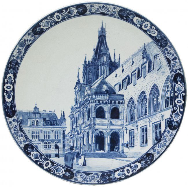 Koln Rathaus Mettlach Plaque (1 of 1)