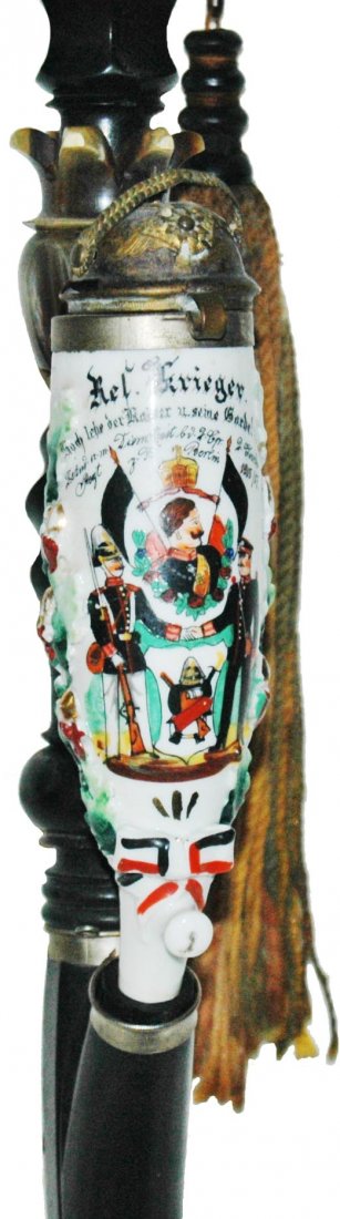 Helmet Covered 2 Garde Regimental Pipe Berlin (1 of 2)