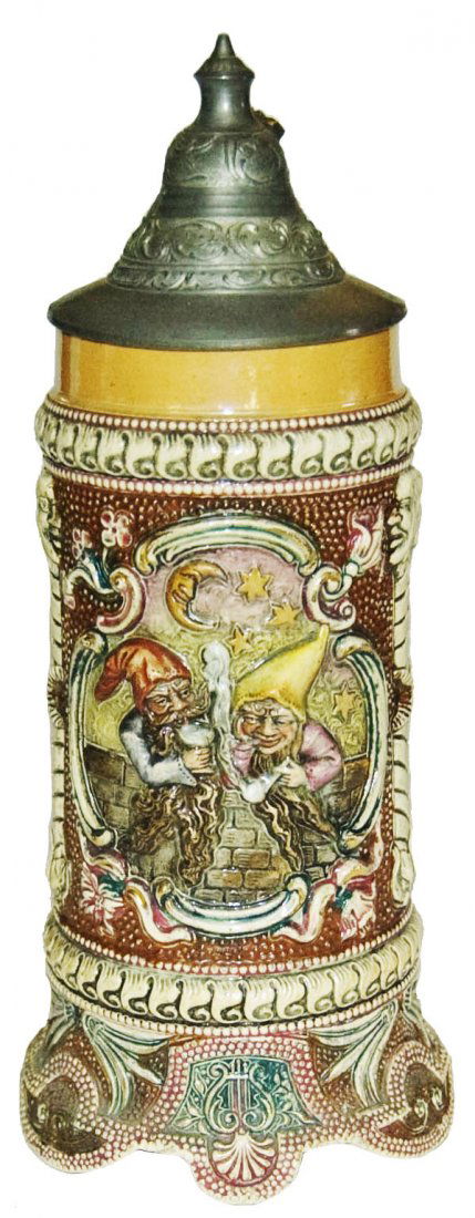 Diesinger Dwarfs Stein w Music Box in Base (1 of 1)