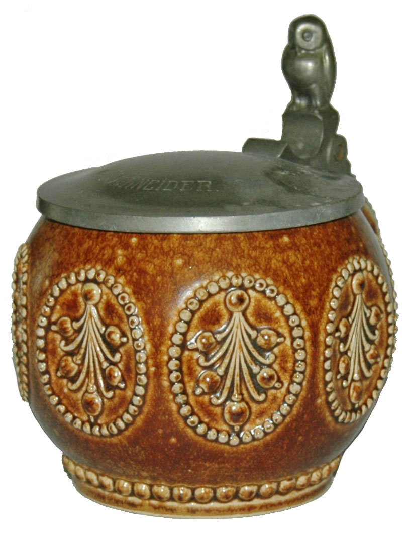 Art Nouveau Floral  Reinhold Merkelbach Stein (1 of 1)