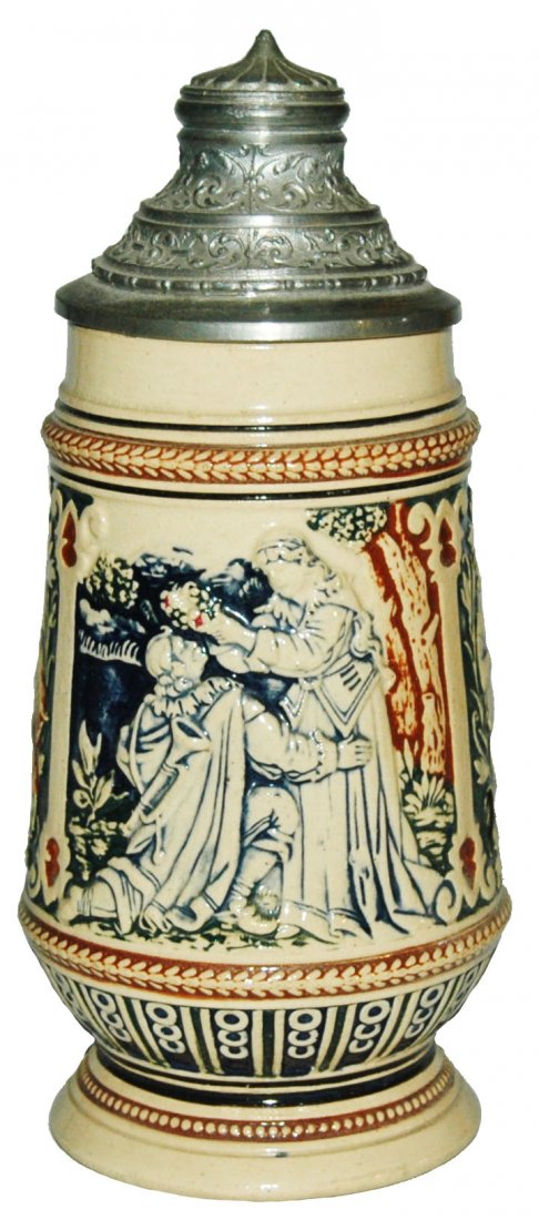 Uncommon Scene of Trumpeter Poem 3/10L Stein (1 of 1)
