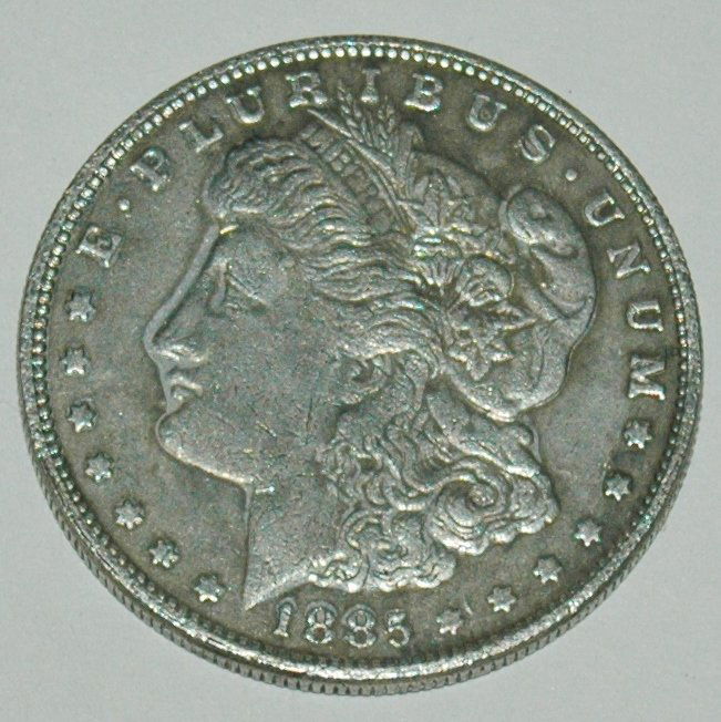 1885 Carson City Morgan Silver Dollar (1 of 2)